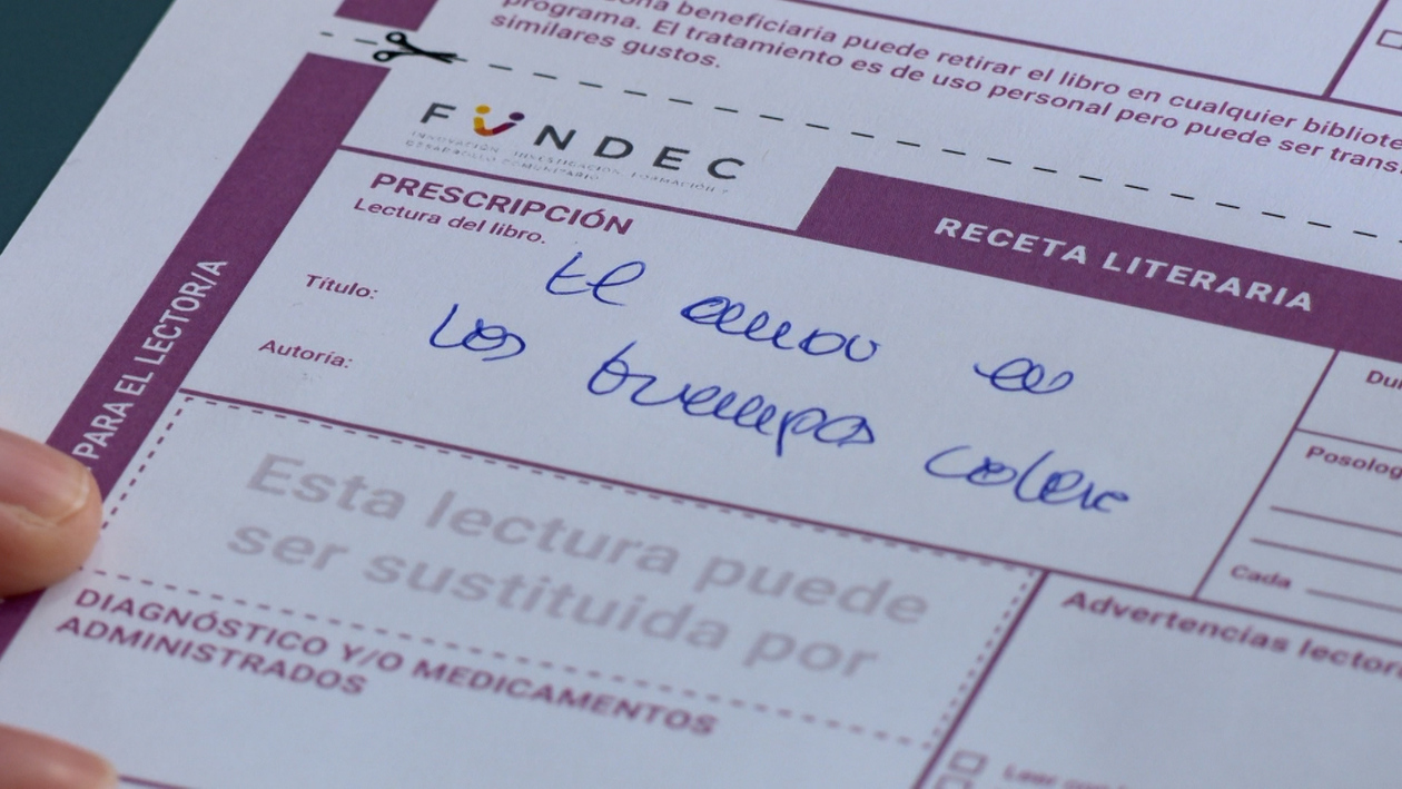 En Salamanca los médicos también recetan libros