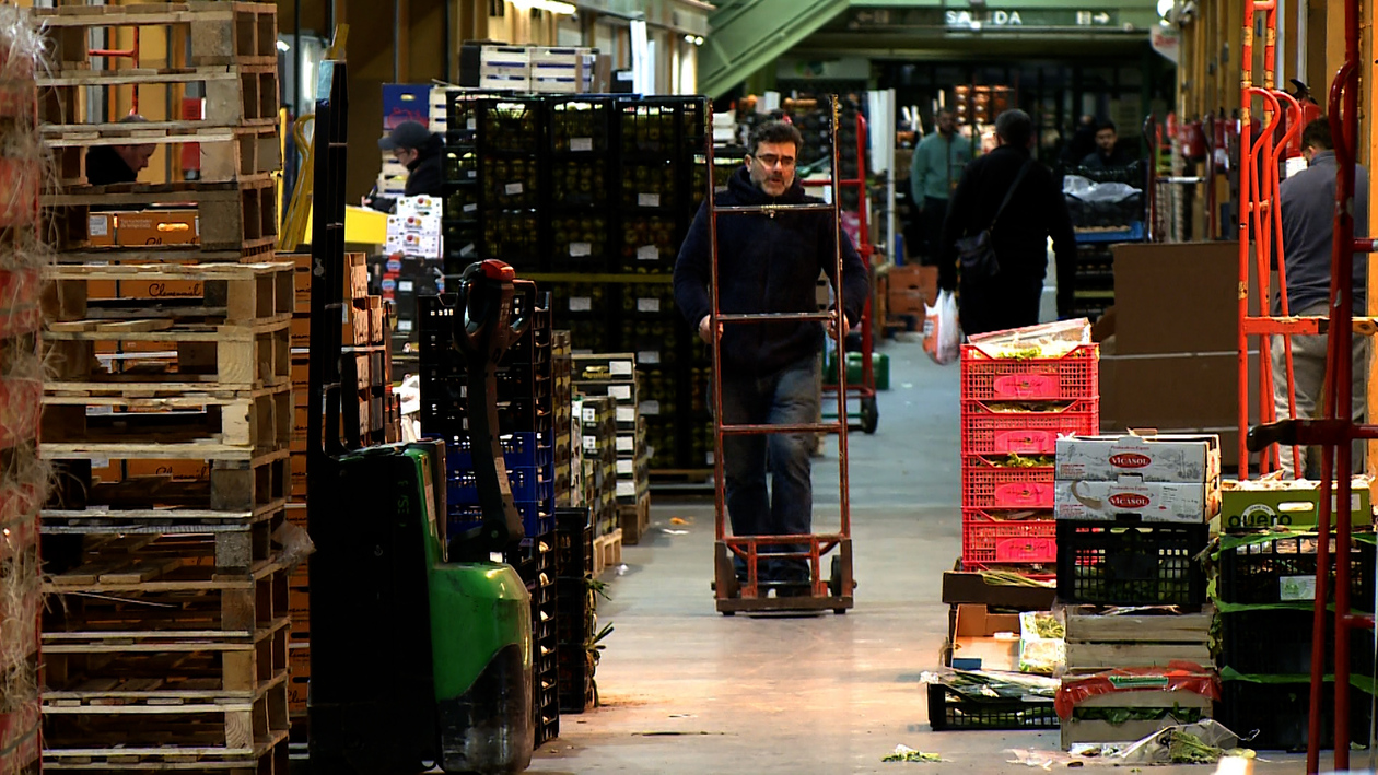 El mercado mayorista aún no nota la guerra en Irán