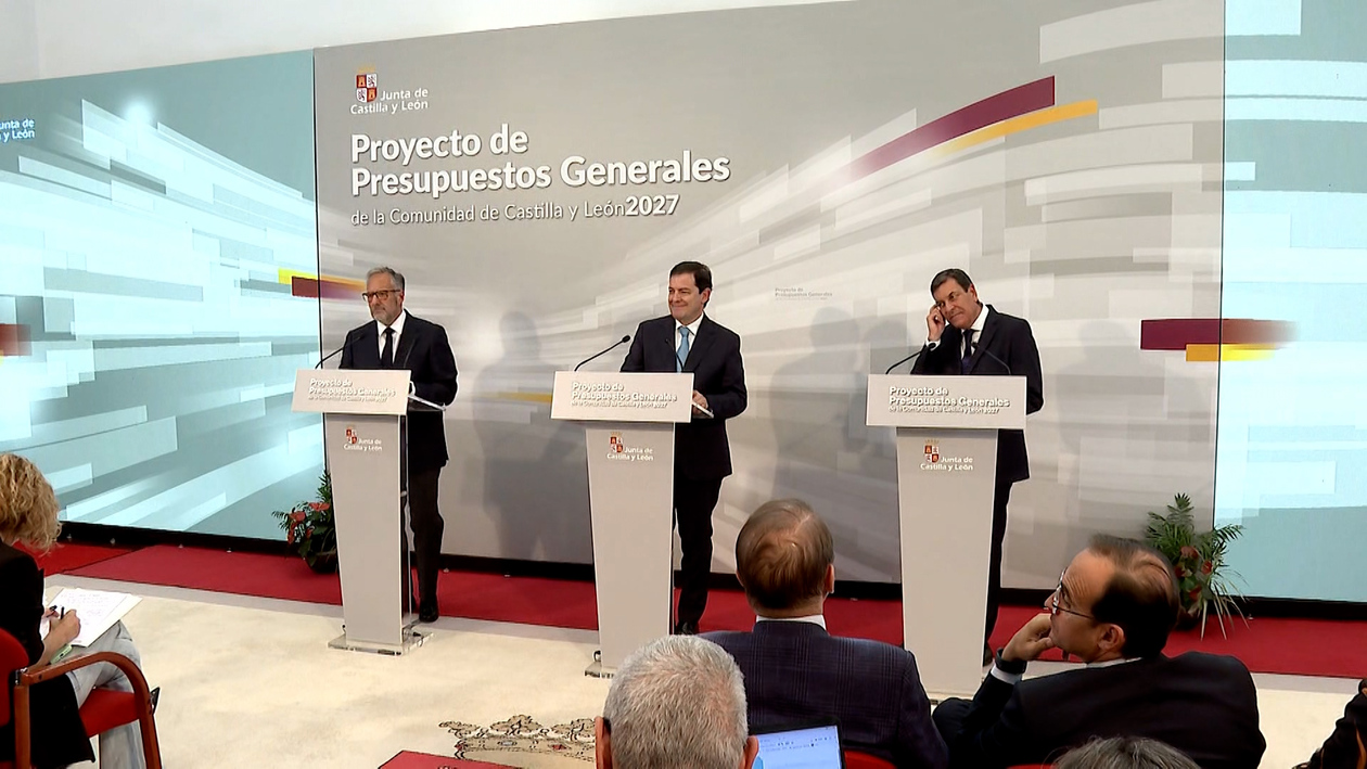 Castilla y León aprueba un presupuesto récord de 16.472 millones con rebajas fiscales y el doble de inversión en vivienda